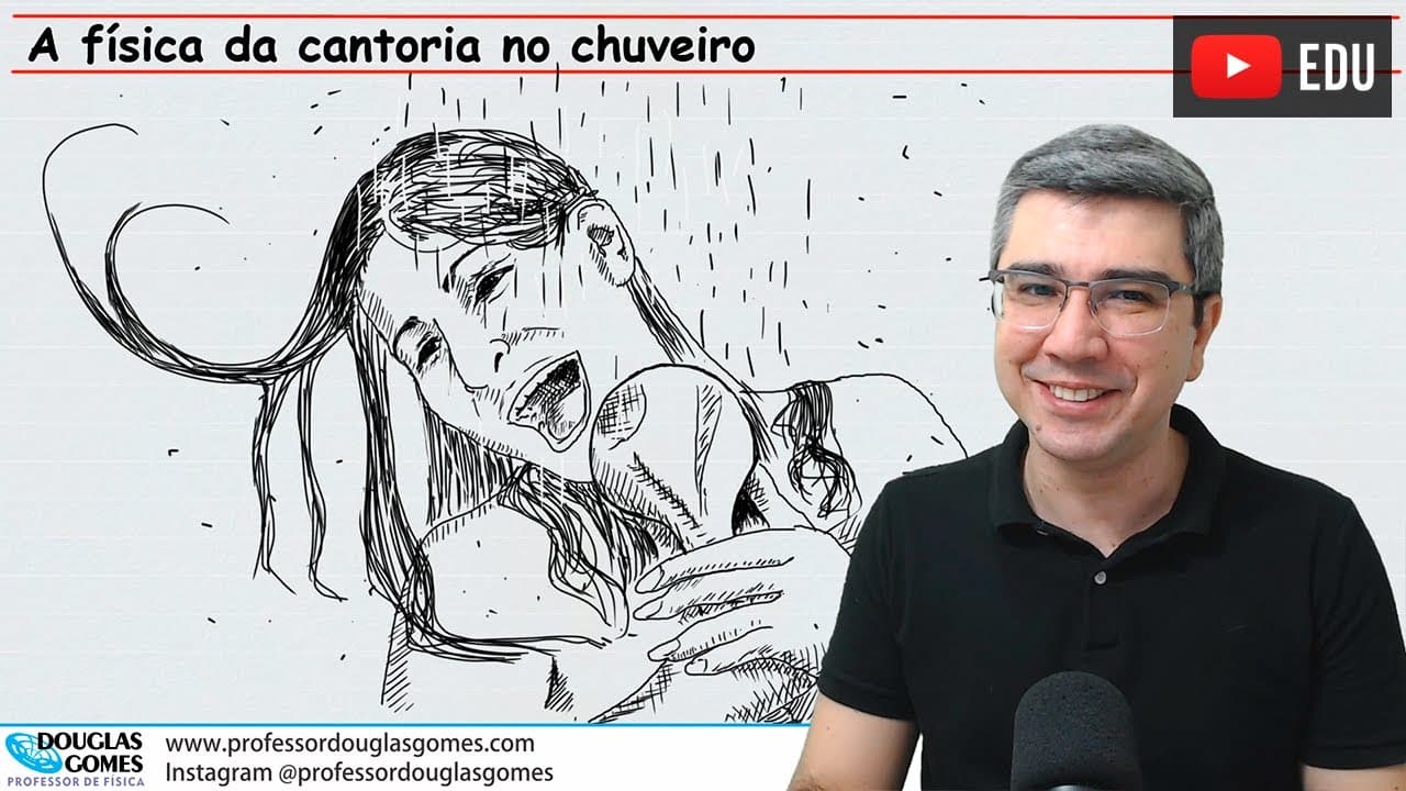 Thumbnail: A física do canto no banheiro | Reflexão, reverberação e ressonância
