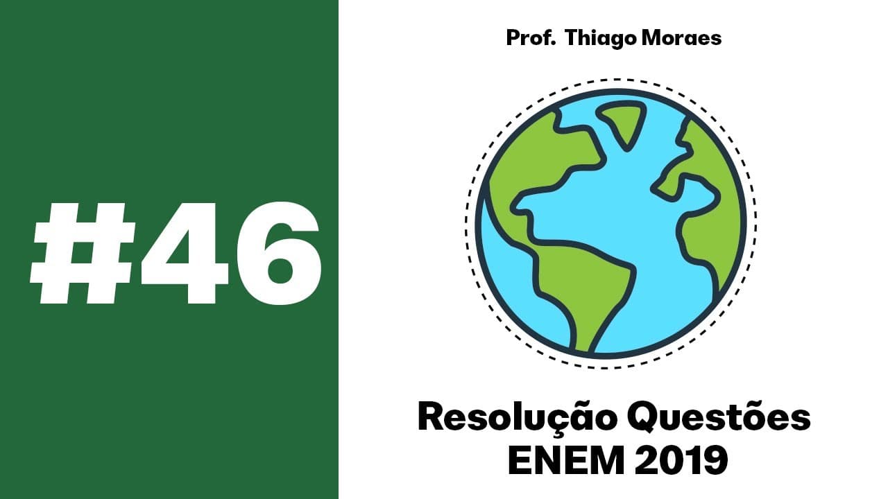 Thumbnail: ENEM 2019: A pegada ecológica gigante que estamos a deixar no planeta está a transformá-lo...