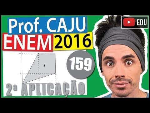 Thumbnail da aula: [ENEM 2016 2Ap] 159 📓 GEOMETRIA ANALÍTICA Uma região de uma fábrica deve ser isolada, pois nela os