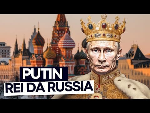 Thumbnail da aula: Como PUTIN se tornou o REI da Rússia | Geopolítica |