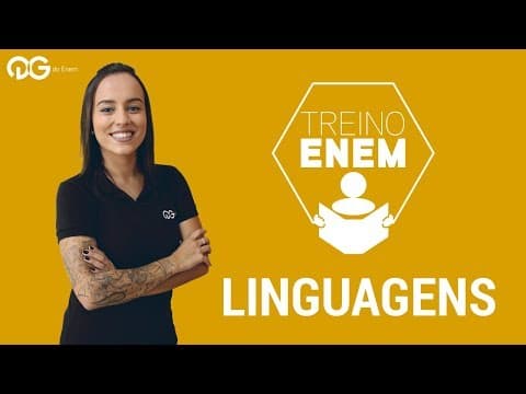 Thumbnail da aula: Treino ENEM: Campanha Publicitaria / Variação Linguística | Linguagens