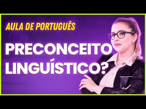 Thumbnail da aula: ❌ VOCÊ SABE ADEQUAR SUA FALA E ESCRITA A QUALQUER SITUAÇÃO? - Vícios de Linguagem - Plebeísmo ⚠️