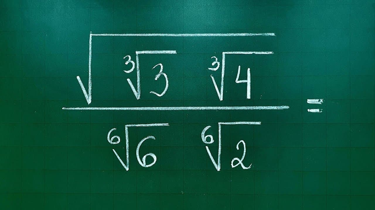 Thumbnail: EXPRESSÃO COM RADICAIS ∣ Propriedades dos Radicais ∣ Professora Angela Matemática