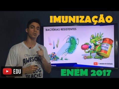 Thumbnail da aula: Imunização no ENEM 2017