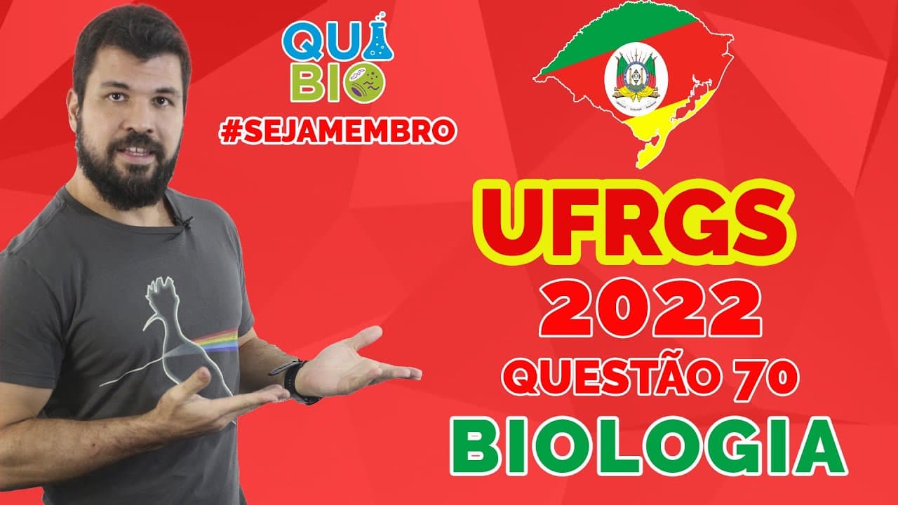 Thumbnail: UFRGS 2022 - Questão 70 - A técnica da PCR (reação da polimerização em cadeia) é correntemente usada