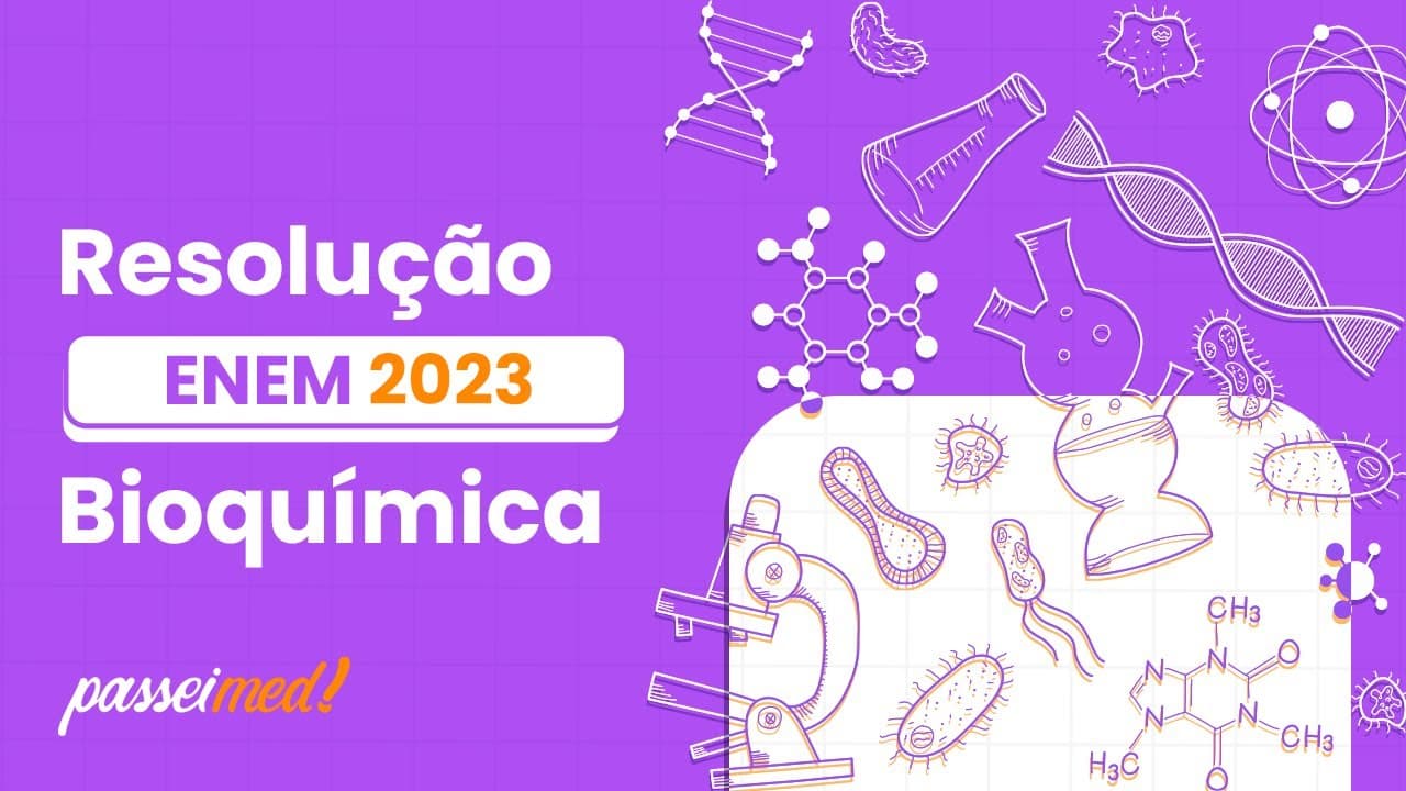 Thumbnail: ENEM 2023 - Bioquímica | A tecnologia de vacinas de RNA mensageiro (RNAm) é investigada há anos...