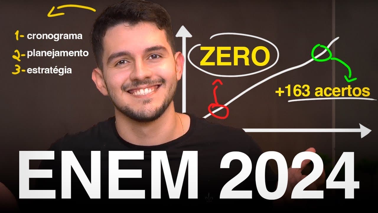 Thumbnail: EVITE ESTE ERRO para AUMENTAR seus ACERTOS no ENEM 2024