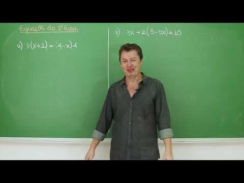 Thumbnail da aula: Equação do Primeiro Grau - Matemática Básica