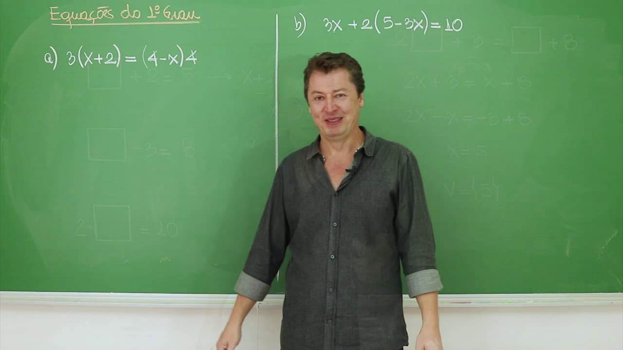 Thumbnail: Equação do Primeiro Grau - Matemática Básica