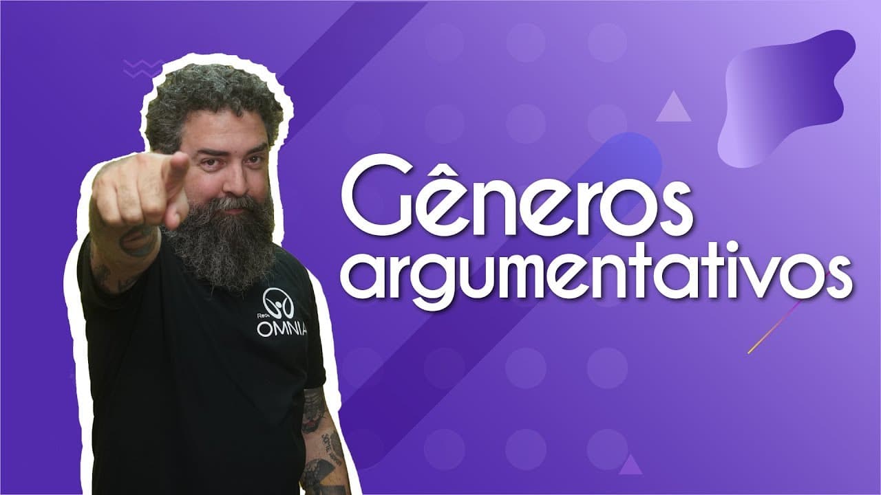 Thumbnail: Gêneros argumentativos - Brasil Escola