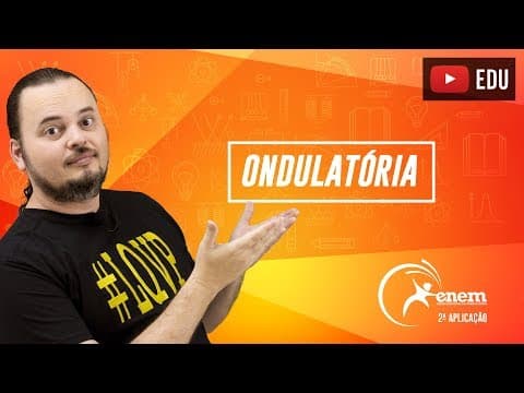 Thumbnail da aula: ondulatória | características de ondas sonoras | notas musicai | ENEM 2016 PPL