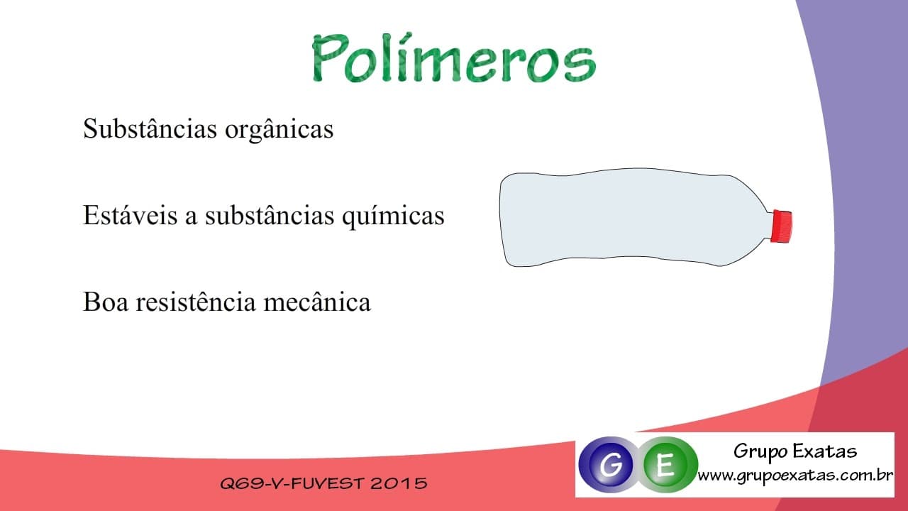 Thumbnail: Questão de Química da Fuvest 2015 resolvida. Q69 prova V