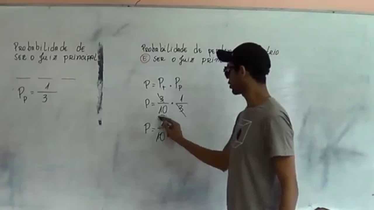 Thumbnail: QUESTÃO 07 RESOLVIDA (PROBABILIDADE) UERJ 2011 MATEMÁTICA 2° FASE