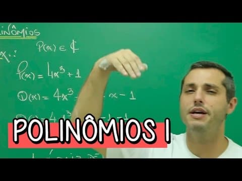 Thumbnail da aula: O que são Polinômios? - Extensivo Matemática | Descomplica