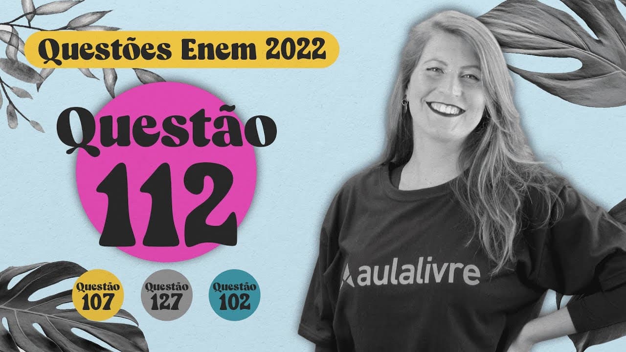 Thumbnail: ENEM 2022 I Seres Vivos/Virus e Viroses I Questão 112