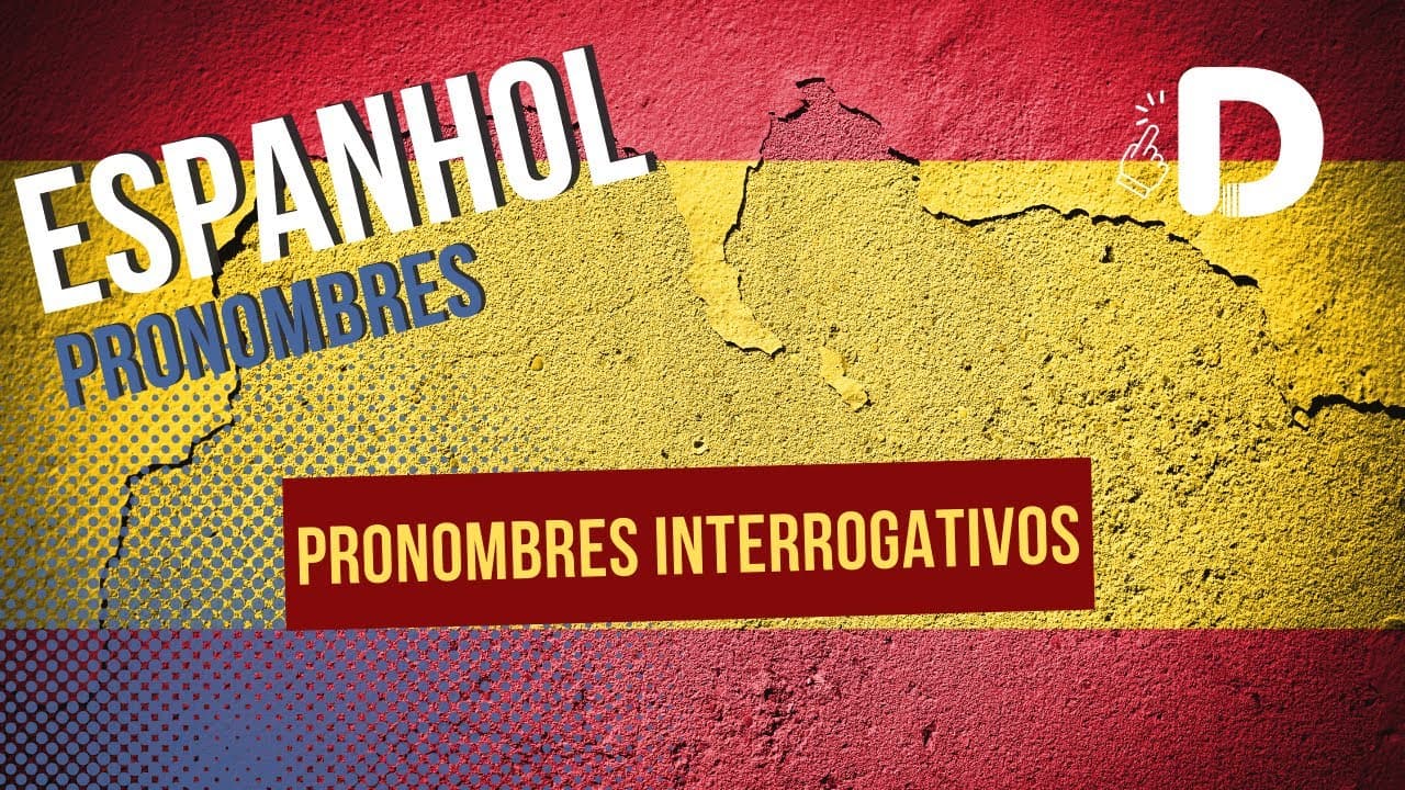 Thumbnail: Pronombres Interrogativos - Espanhol - Preparatório Enem