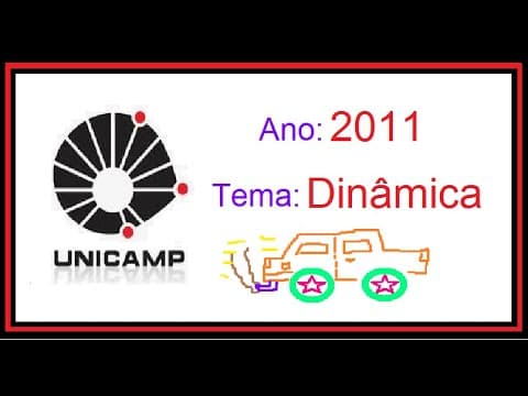 Thumbnail da aula: Unicamp 2011 - Dinâmica