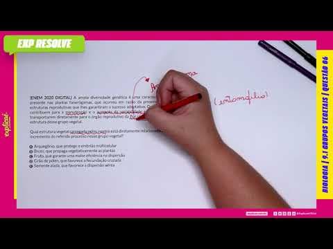 Thumbnail da aula: A AMPLA DIVERSIDADE GENÉTICA É UMA CARACTERÍSTICA PRESENTE NAS PLANTAS (...) | GRUPOS VEGETAIS