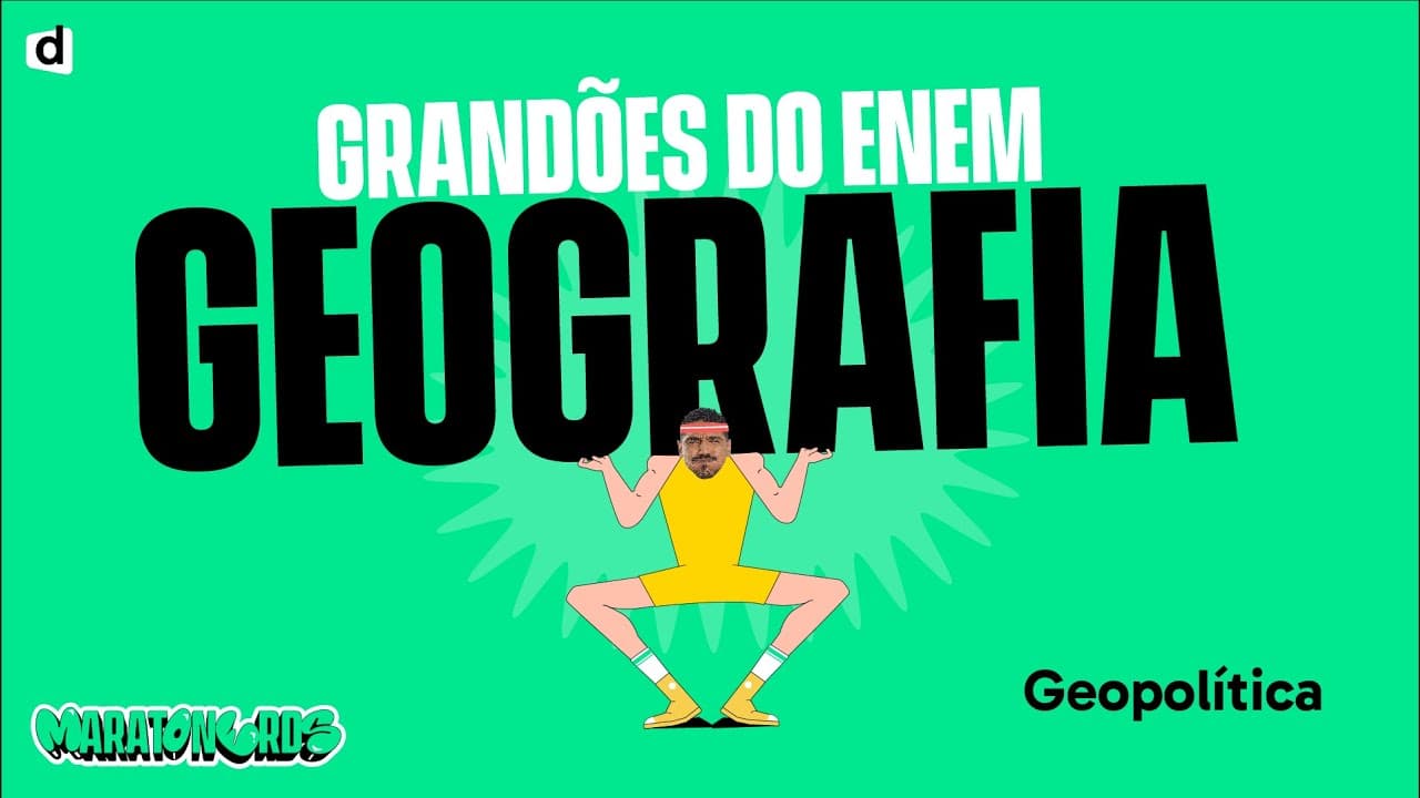 Thumbnail: Geopolítica | Geografia | TOP CONTÉUDO ENEM 2023