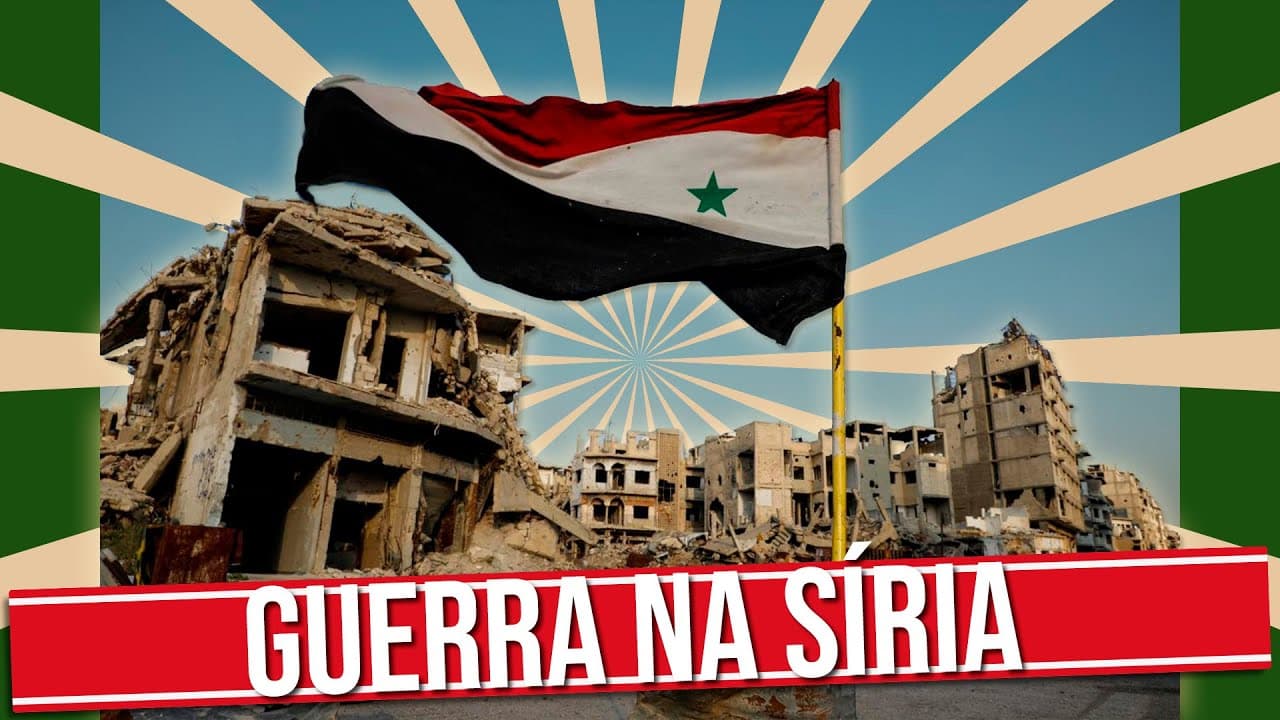 Thumbnail: A GUERRA NA SÍRIA DO INÍCIO ATÉ A ATUALIDADE