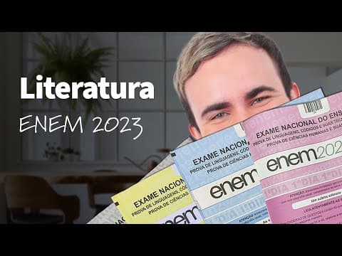Thumbnail da aula: O que estudar em Literatura para o Enem 2023? | ProEnem