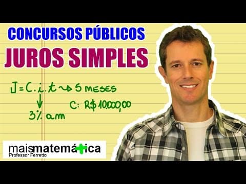 Thumbnail da aula: Questão 19: Juros Simples