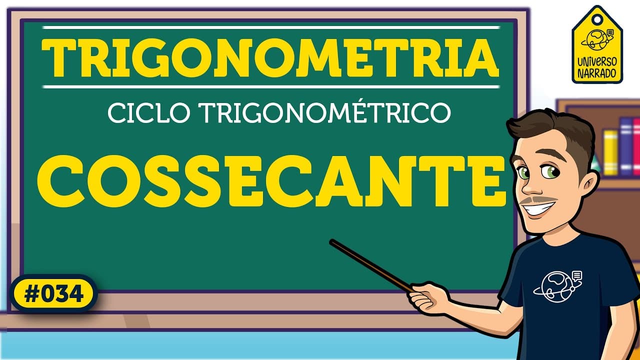 Thumbnail: Cossecante no Ciclo Trigonométrico  | Trigonometria