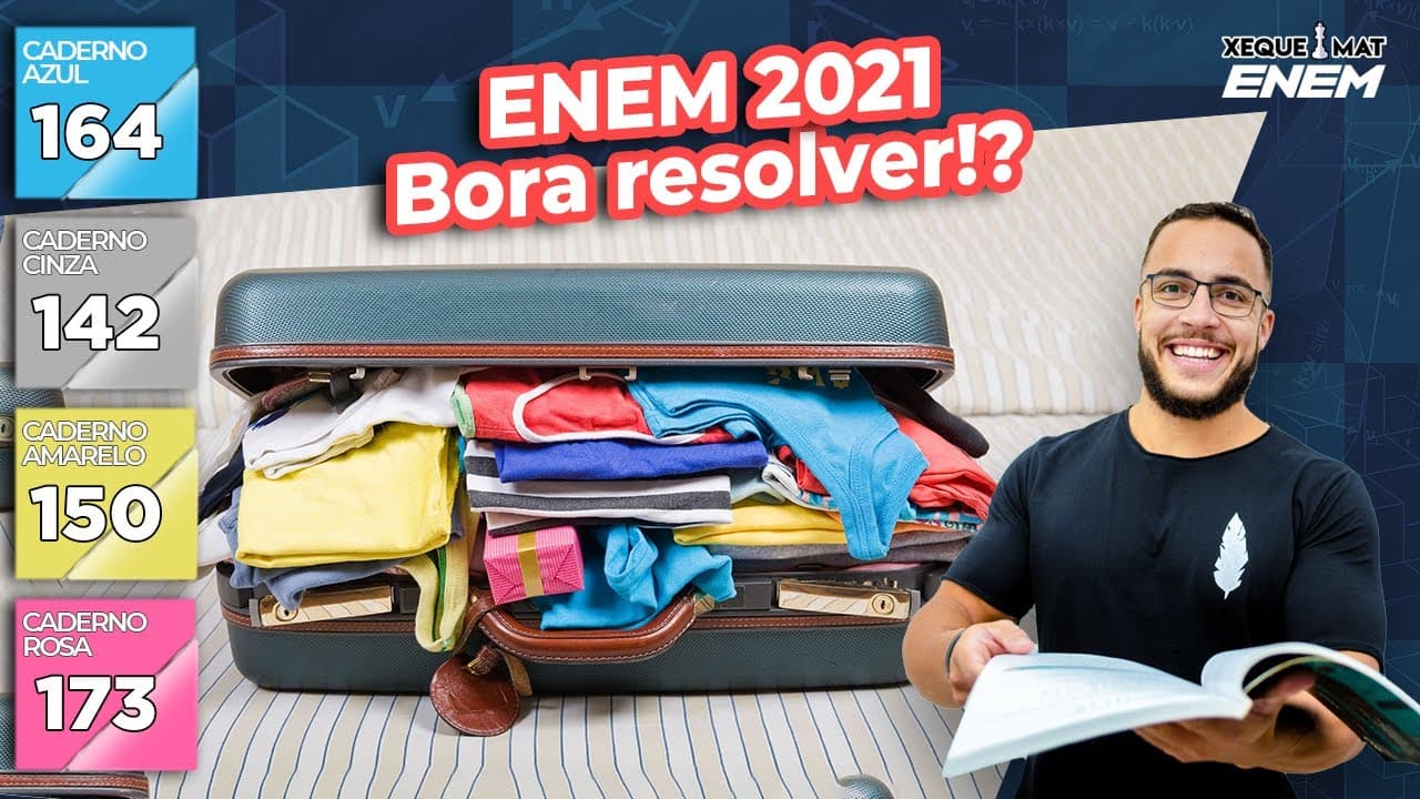 Thumbnail: 🟣 Questão 164 - Caderno Azul | Sistemas de Equação | MATEMÁTICA ENEM 2021