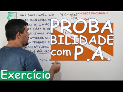 Thumbnail da aula: PROBABILIDADE - EXERCÍCIO - RESOLUÇÃO EXATAS (APP) #4