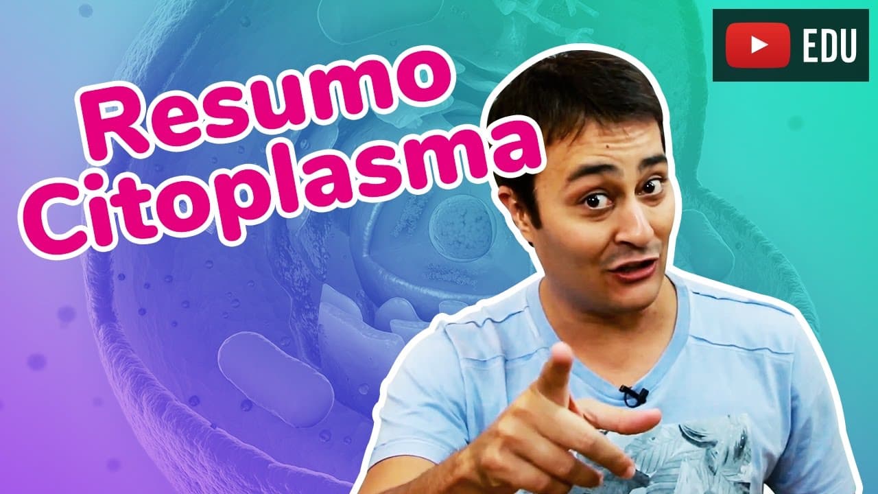Thumbnail: Organelas Citoplasmáticas | JubiResumo | Prof. Paulo Jubilut
