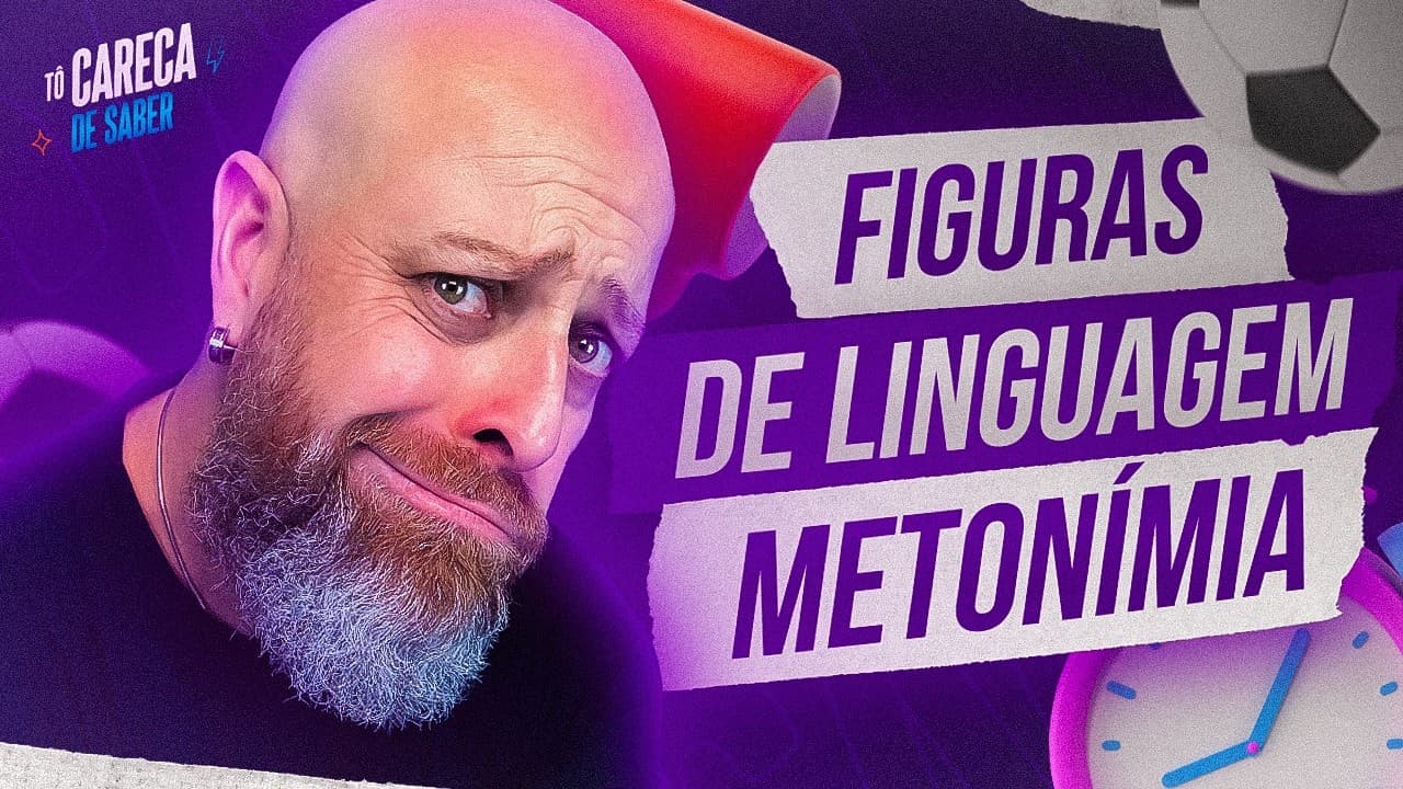 Thumbnail: Figuras de Linguagem - Metonímia [Professor Noslen] #professornoslen #metonímia