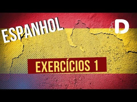 Thumbnail da aula: Espanhol Exercícios Comentados Parte 1 - Preparatório Enem