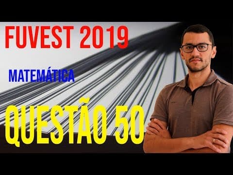 Thumbnail da aula: Resolução Fuvest 2019 Matemática  - Questão 50 - Pilha de Folhas