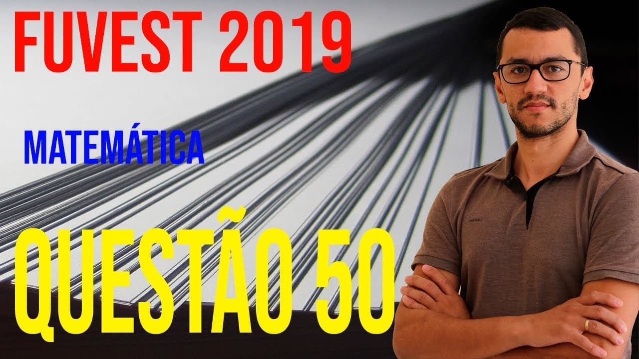 Thumbnail: Resolução Fuvest 2019 Matemática  - Questão 50 - Pilha de Folhas