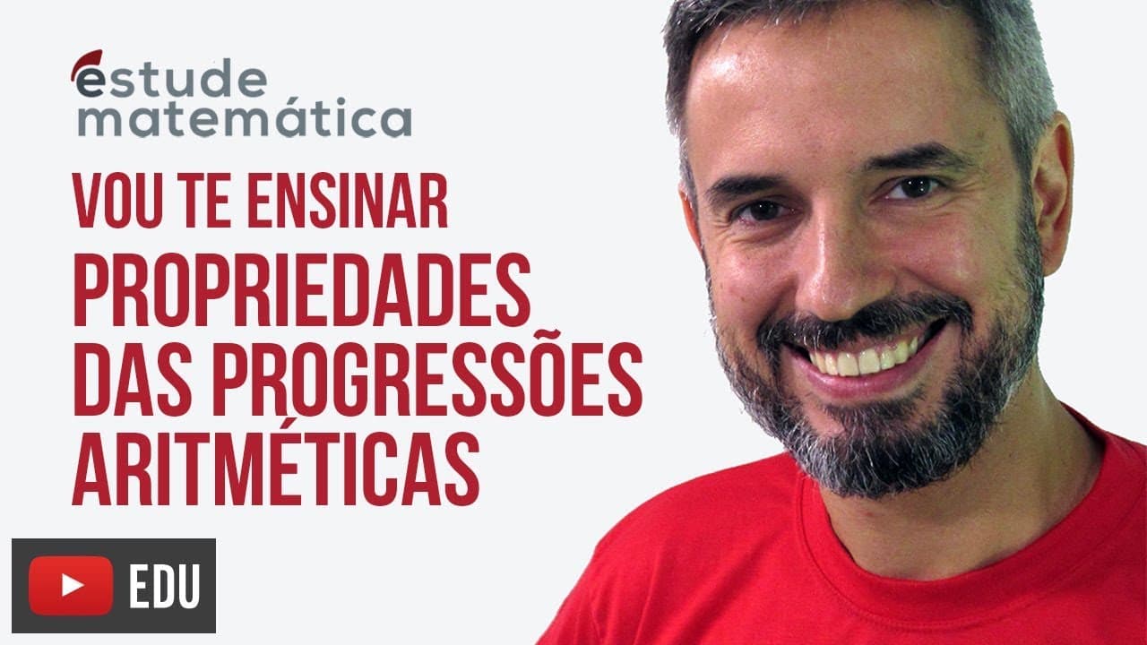 Thumbnail: P.A. (propriedades) [Progressão Aritmética: aula 4 de 5] – Vou te ensinar 63