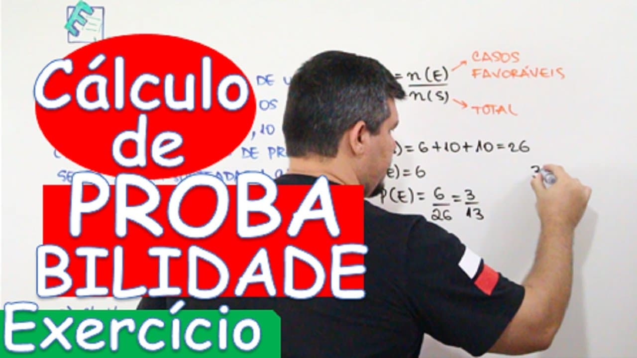 Thumbnail: PROBABILIDADE - EXERCÍCIO - RESOLUÇÃO EXATAS (APP) #3