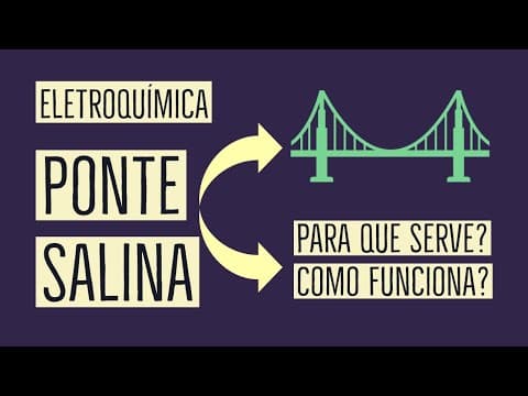 Thumbnail da aula: Ponte Salina | Para que serve? | Pilhas Eletroquímicas | Aula 09