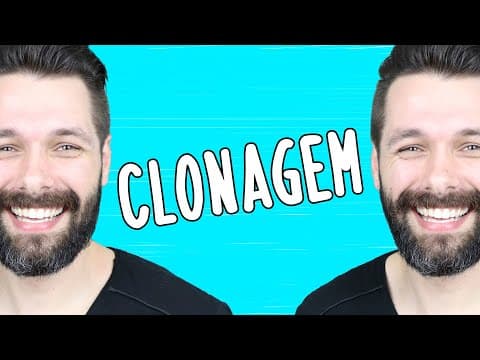 Thumbnail da aula: CLONAGEM REPRODUTIVA E CLONAGEM TERAPÊUTICA | Biologia com Samuel Cunha