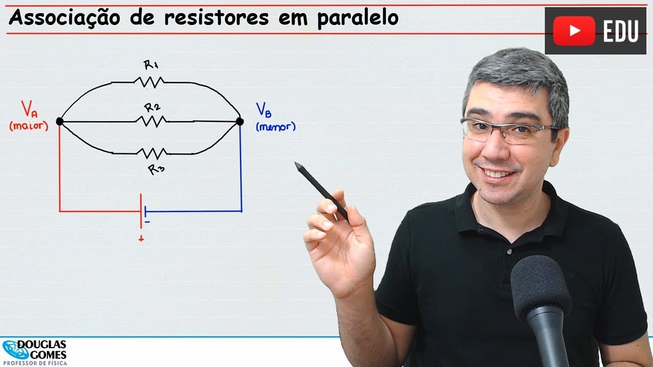 Thumbnail: Associação de resistores em paralelo | Tudo com detalhes!