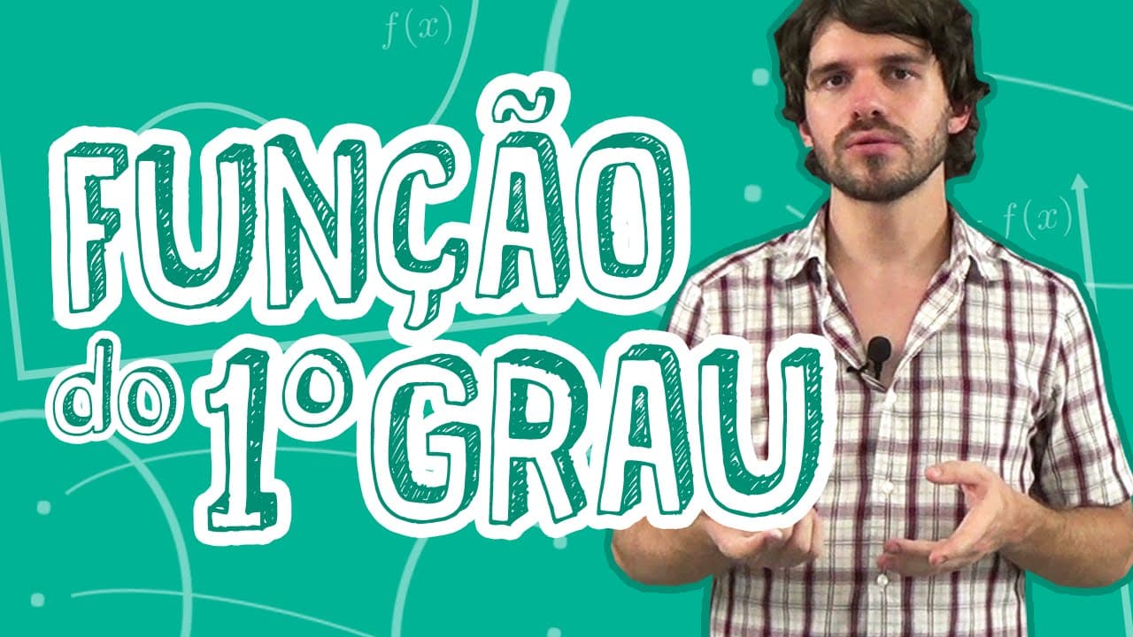 Thumbnail: Aula Matemática - Função do 1º Grau - Definição - STOODI
