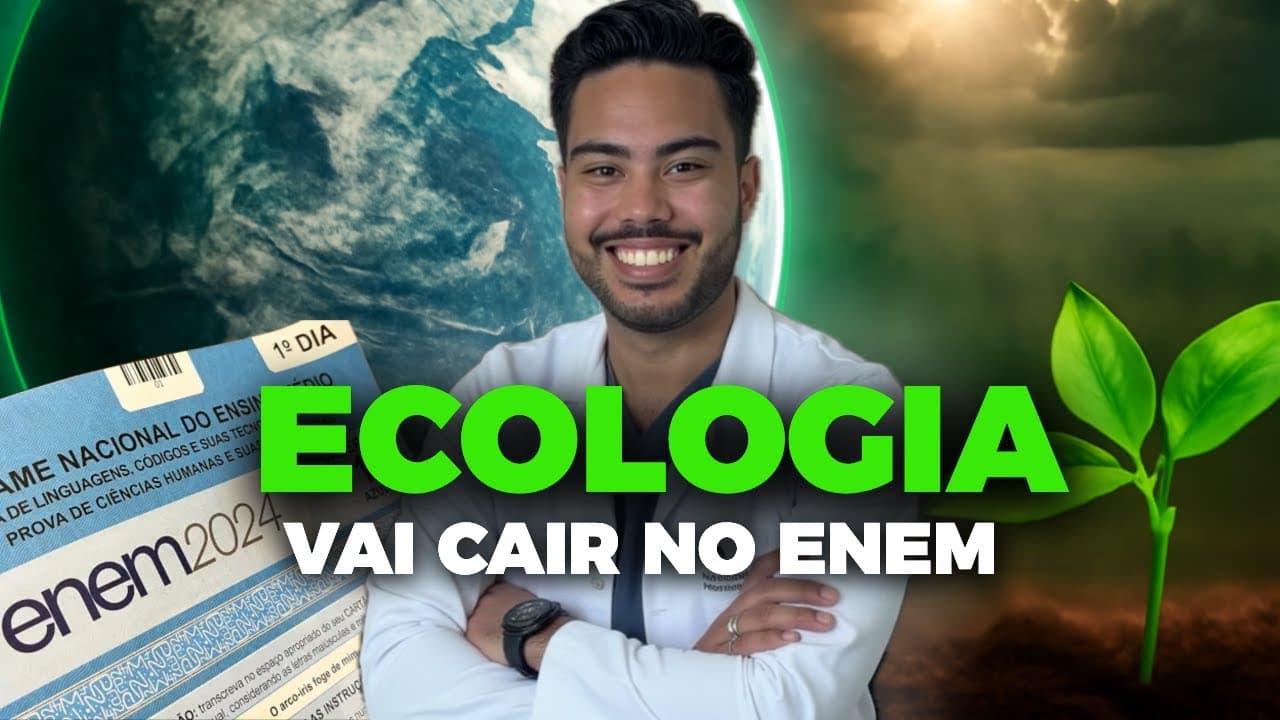 Thumbnail: APRENDA TUDO DE ECOLOGIA EM UMA AULA