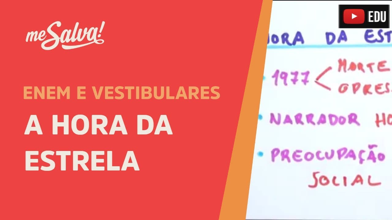 Thumbnail: A hora da estrela - Leituras Obrigatórias UFRGS - Me Salva!