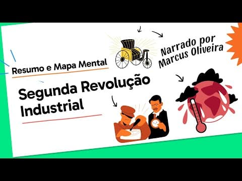 Thumbnail da aula: Segunda Revolução Industrial: Petróleo, Eletricidade e Produção em Massa