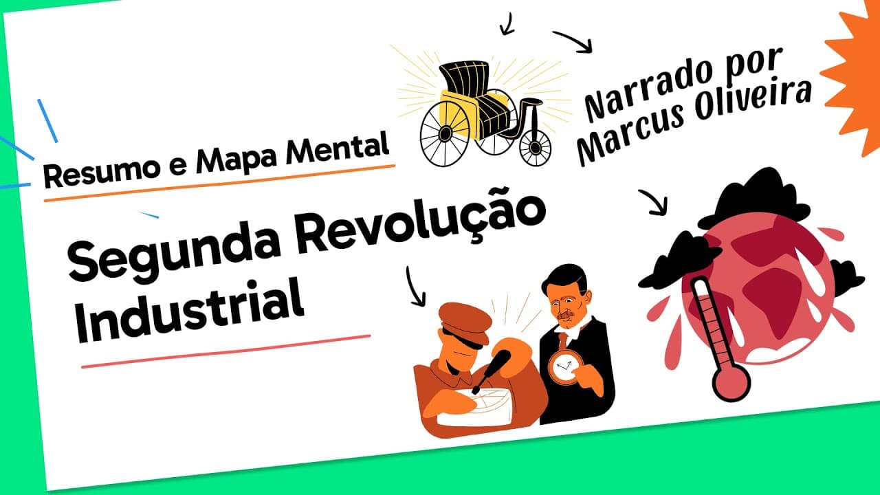 Thumbnail: Segunda Revolução Industrial: Petróleo, Eletricidade e Produção em Massa