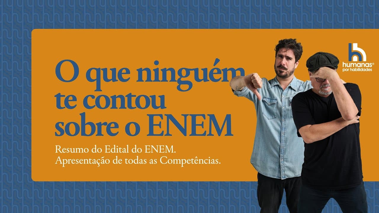 Thumbnail: O QUE NINGUÉM TE CONTOU SOBRE O ENEM