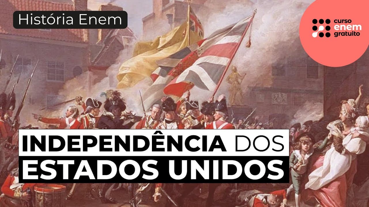 Thumbnail: COMO ACONTECEU A INDEPENDÊNCIA DOS ESTADOS UNIDOS | História para o Enem | Mariane Martins