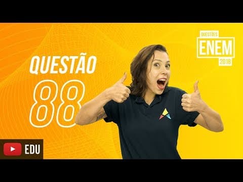Thumbnail da aula: ENEM 2018 | Colonização da América Portuguesa | questão 88 (caderno amarelo)