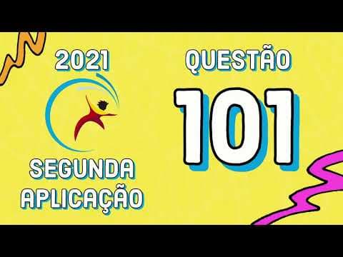 Thumbnail da aula: ENEM 2021 | SEGUNDA APLICAÇÃO | QUESTÃO 101