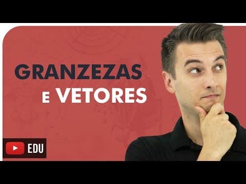 Thumbnail da aula: VETORES E OPERAÇÕES VETORIAIS - VETOR - Prof. Rafael