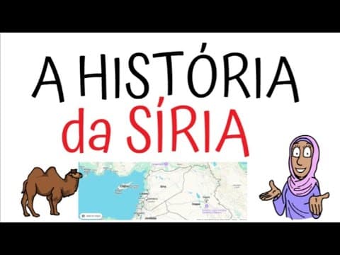 Thumbnail da aula: A HISTÓRIA DA SÍRIA
